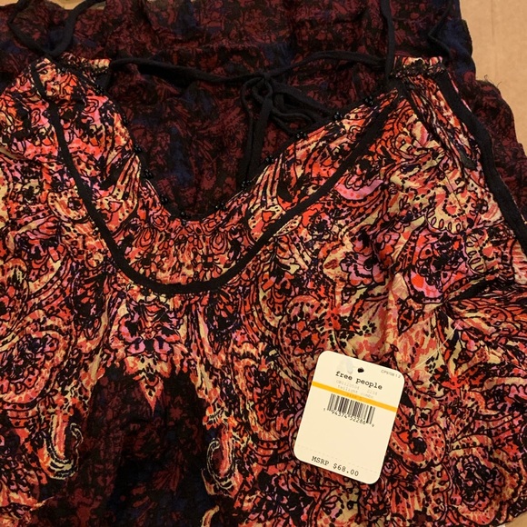 NWT Free People Way You Walk Patterned Cami Small - Picture 6 of 6